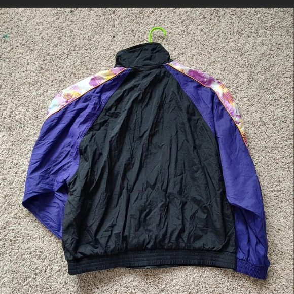 Reebok vintage windbreaker jacket L Y2K - Picture 2 of 4